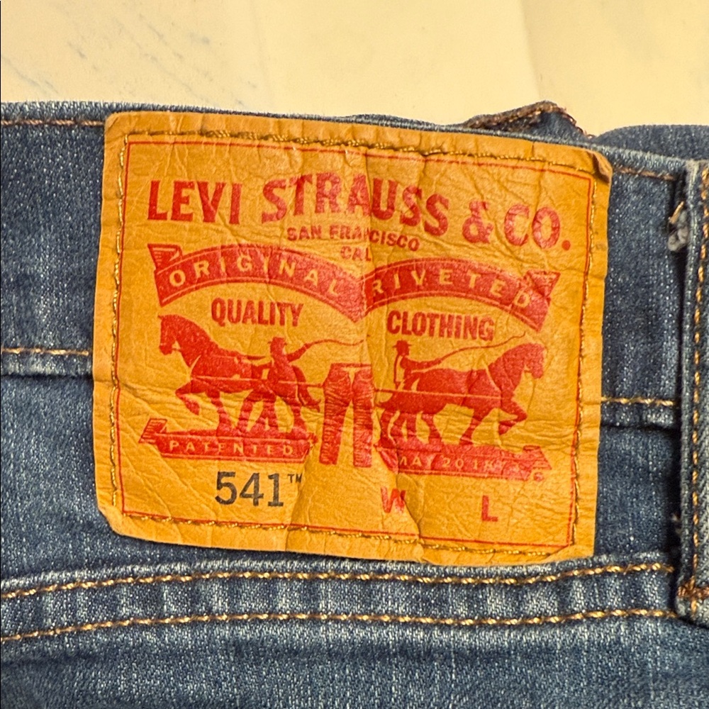 Levi's Relaxed Fit Blue Jeans